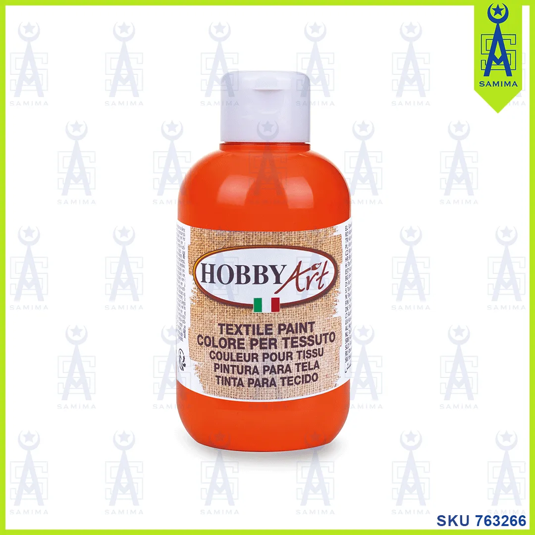 TOY COLOR TEXTILE PAINT BOTTLE 50ML ORANGE