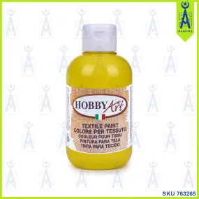 TOY COLOR TEXTILE PAINT BOTTLE 50ML YELLOW