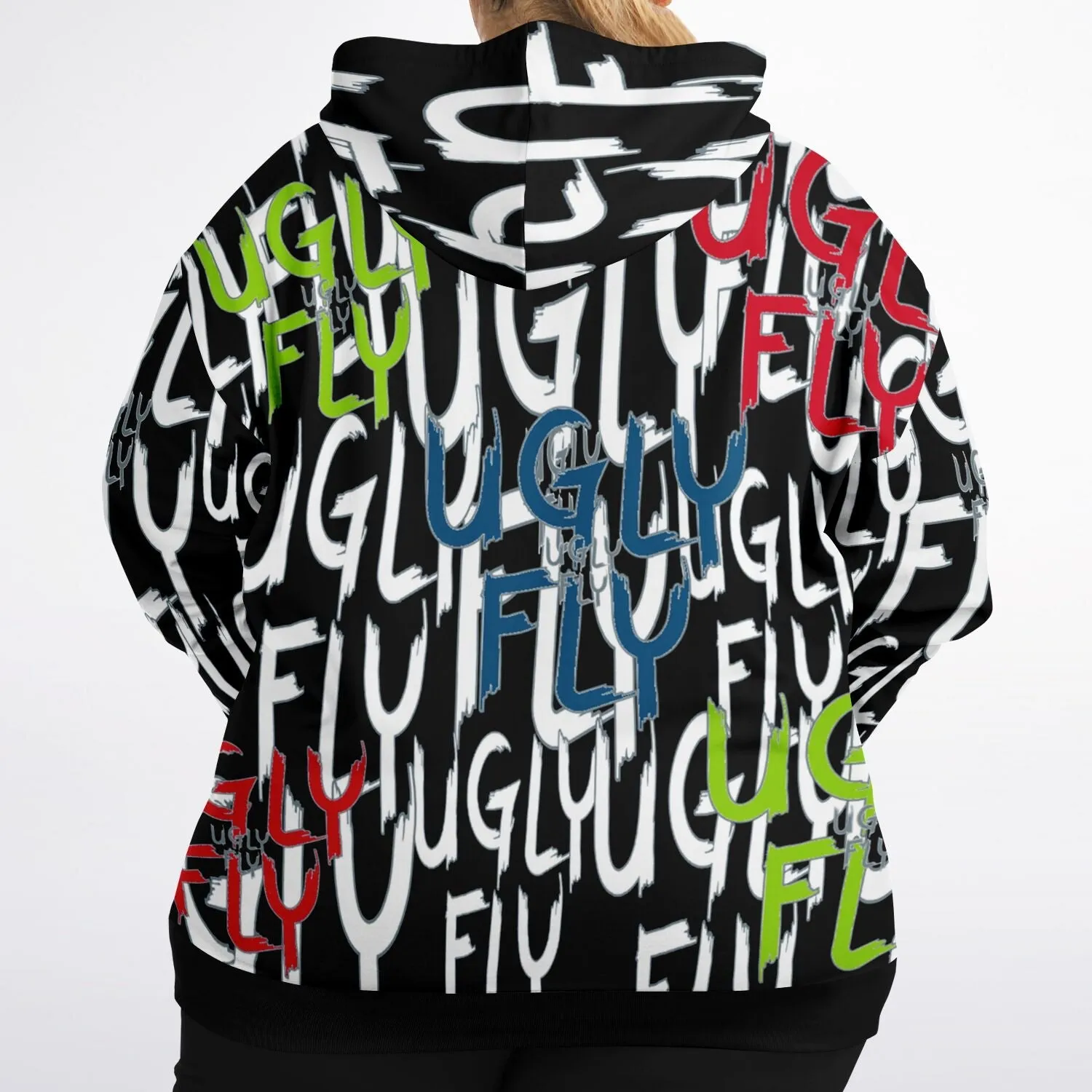 Ugly Fly Premium Fashion Voluptuous ( ) Plus-size Ziphoodie