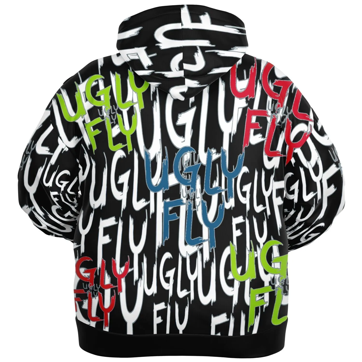 Ugly Fly Premium Fashion Voluptuous ( ) Plus-size Ziphoodie