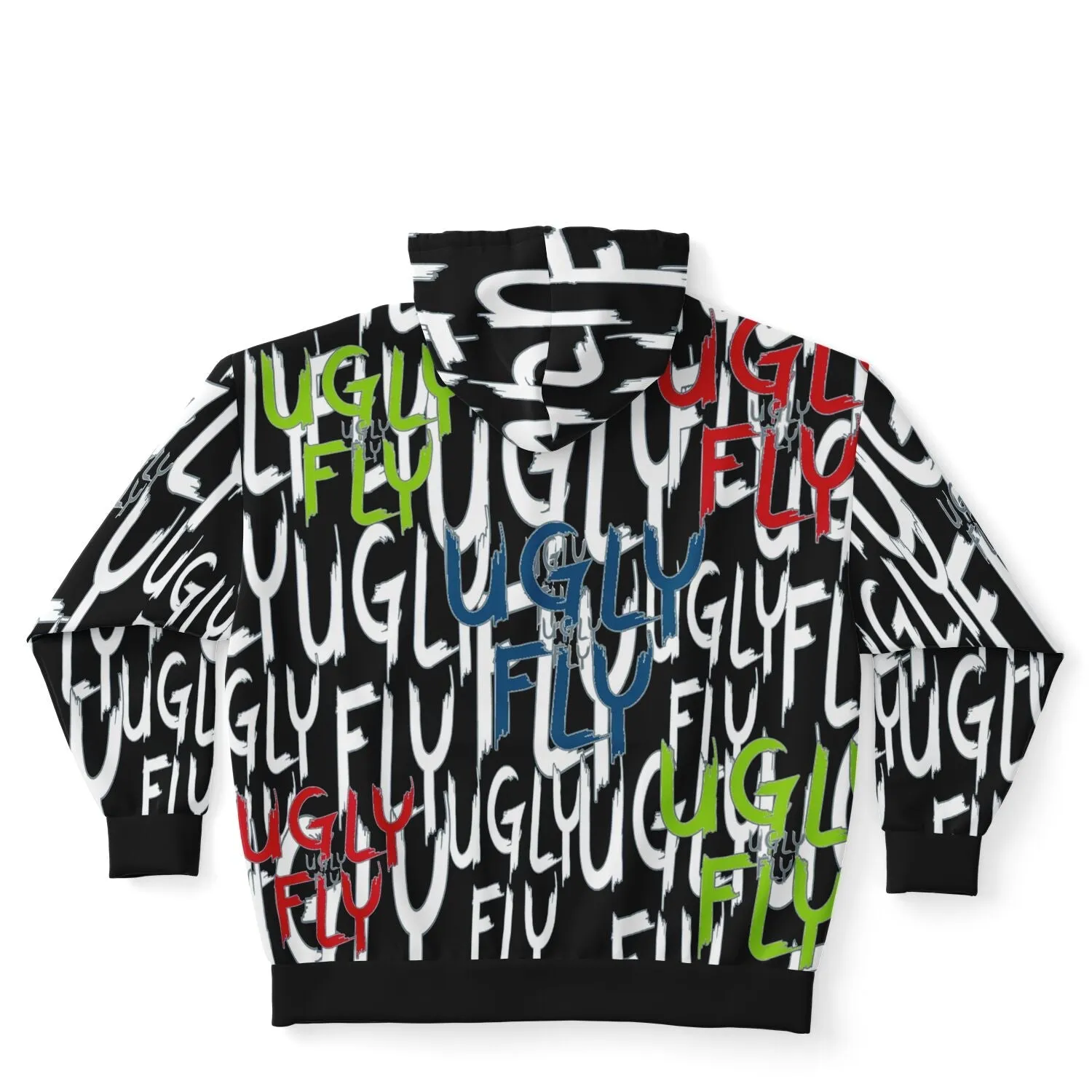 Ugly Fly Premium Fashion Voluptuous ( ) Plus-size Ziphoodie