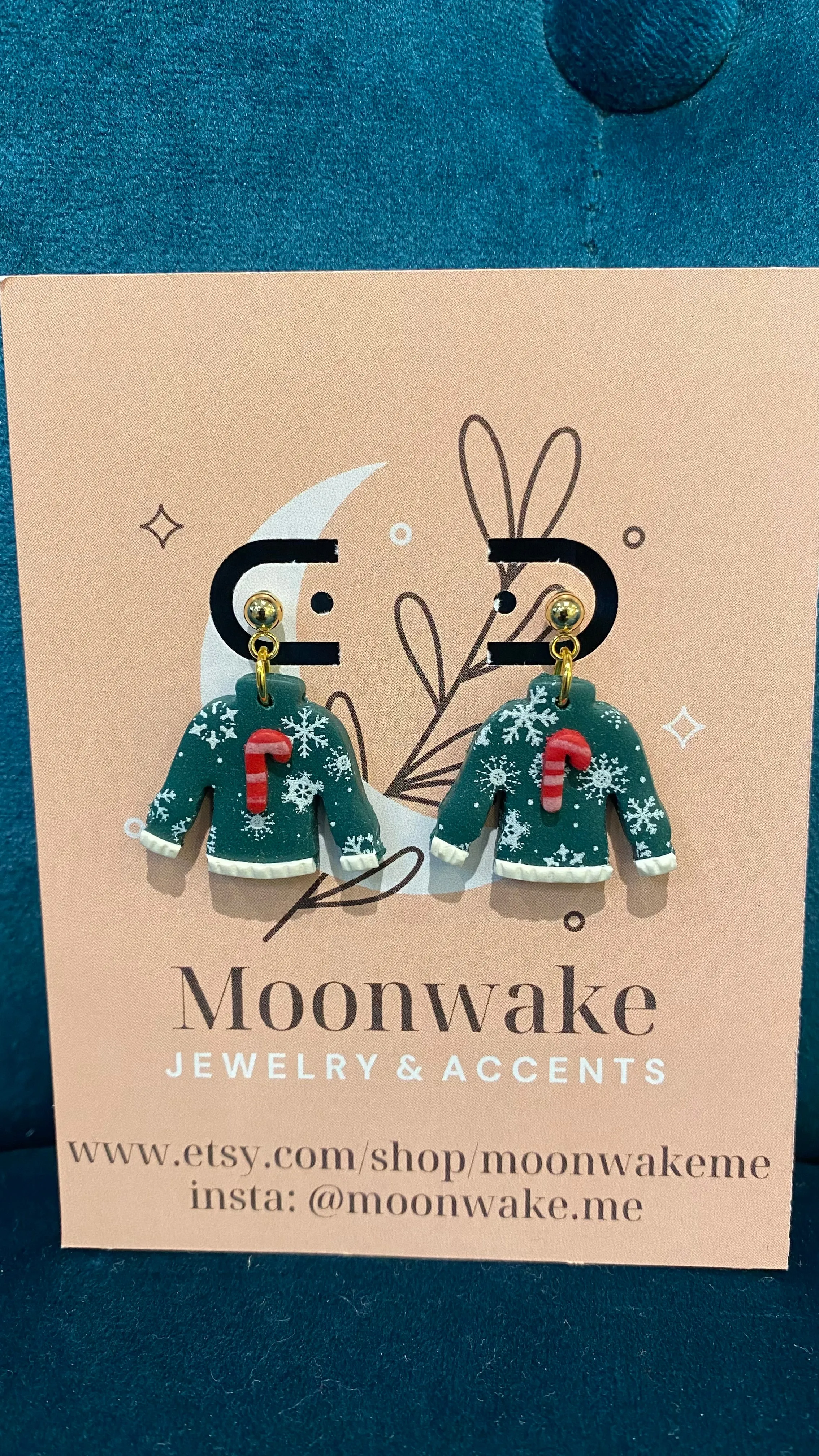 Ugly Winter Sweater Earrings