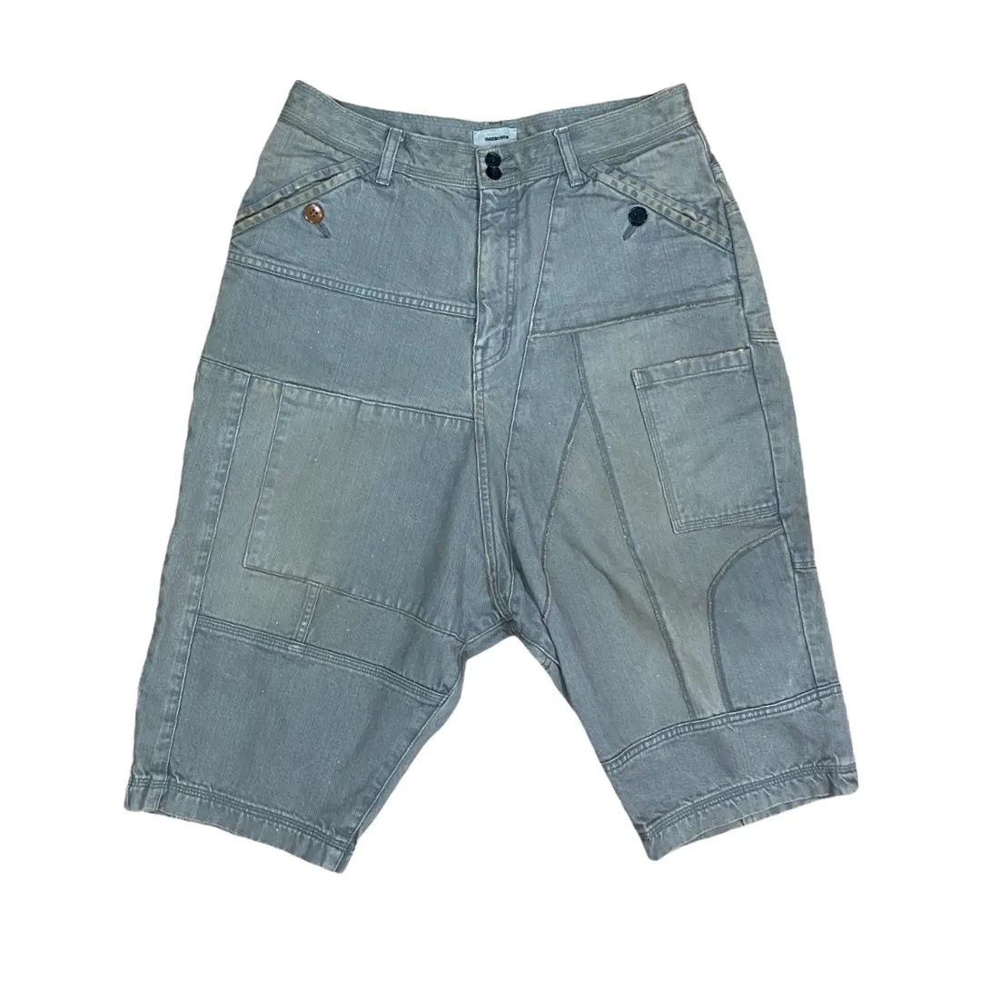 Undercover Reconstructed Denim Shorts Sz 31