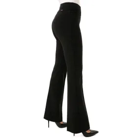 UP! Women's  Boot Stretch Crepe Pants Flatten and Flatter Style 65249 Color Black