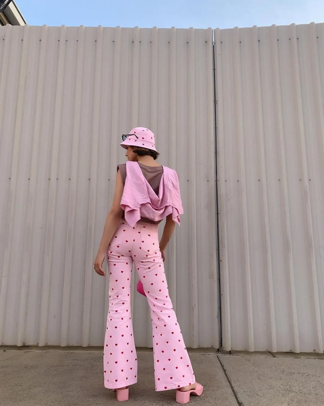 Valentine Baby Bell Bottoms