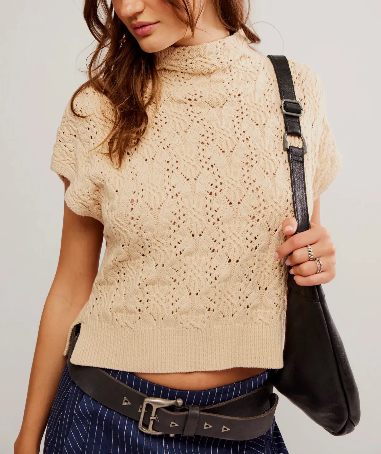 Vickie Mock Neck Sweater