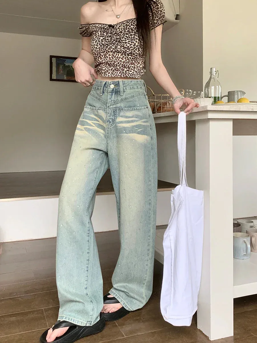 Vintage American Streetwear Oversize Wide Leg Jeans