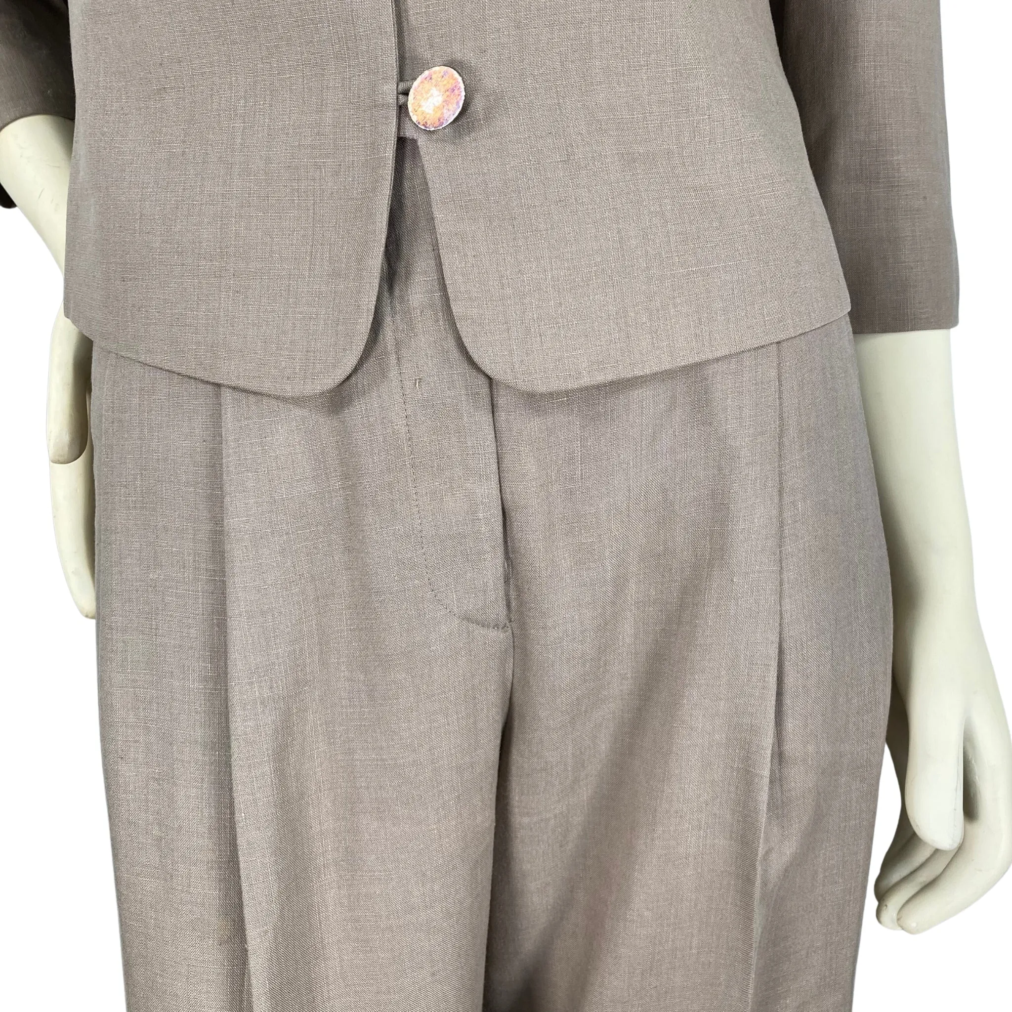 Vintage Tan Suit Set (M)