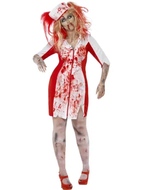 Womens Costume - Curves Zombie Nurse