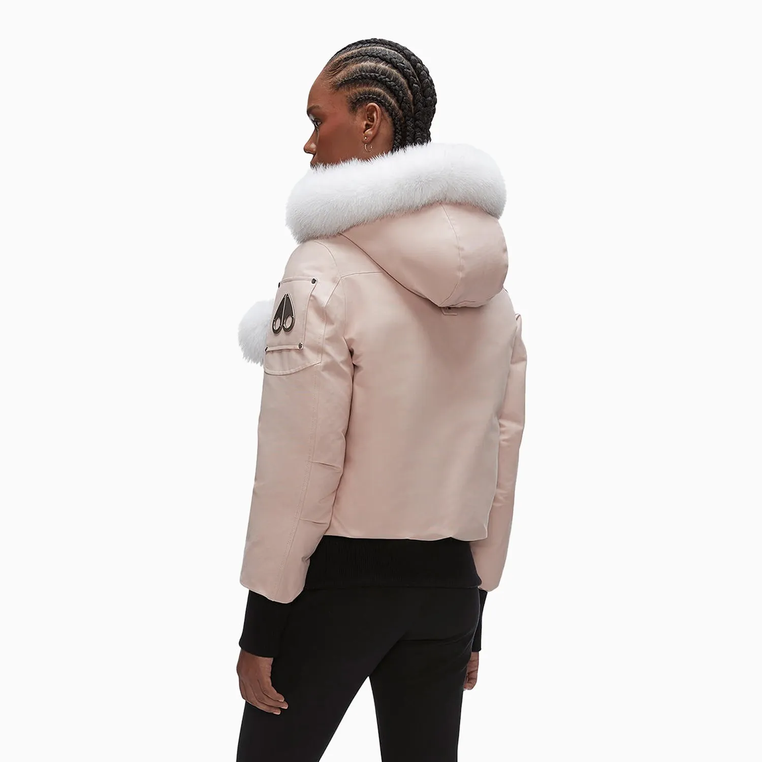 Women's Debbie Bomber Fur Jacket